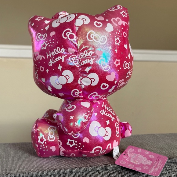 Hello Kitty Cafe 50th Anniversary Limited Edition Pink Plush NWT Sealed - Picture 4 of 7